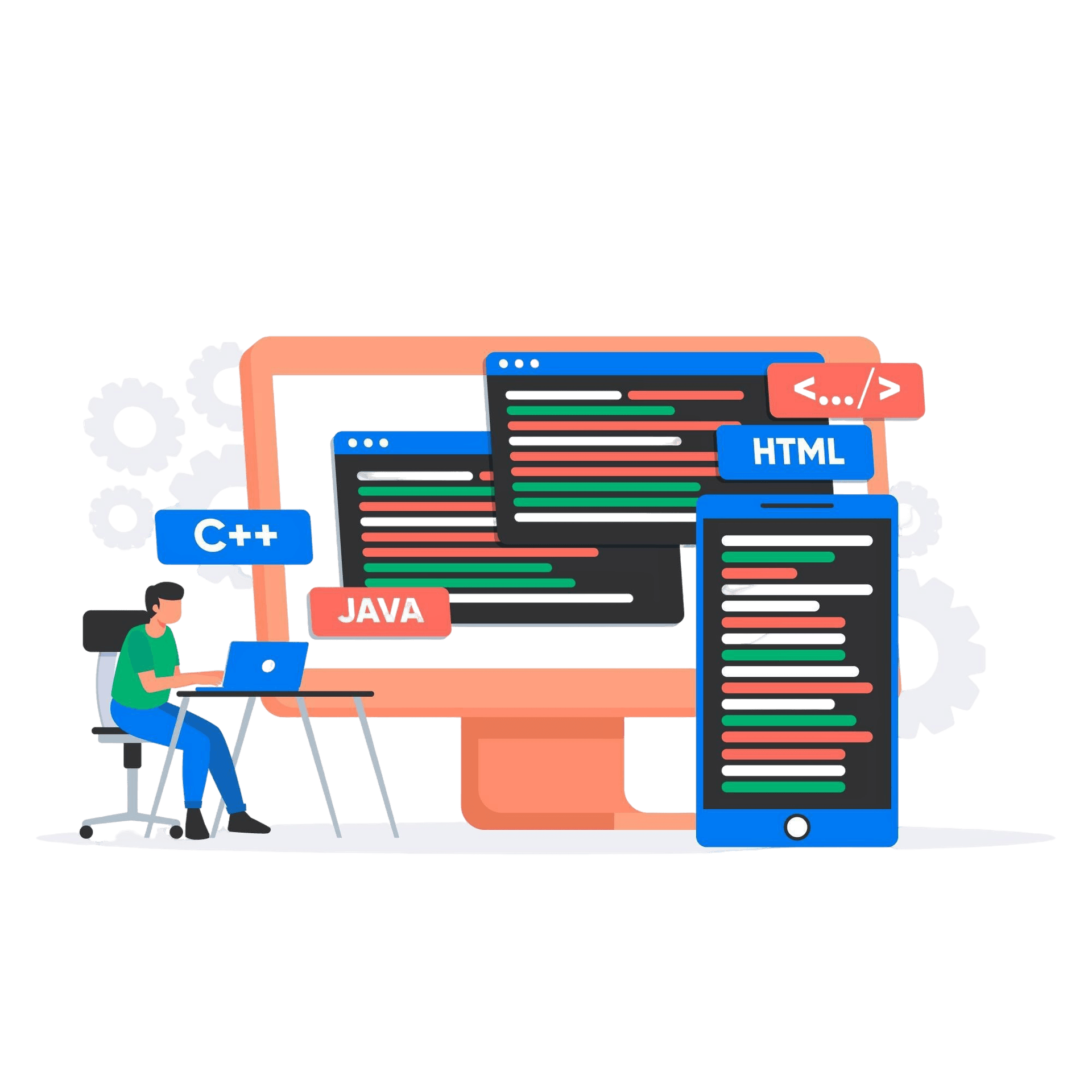 web-development Illustration
